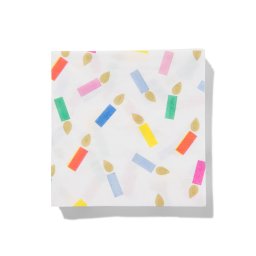 HEMA Servetten Kaarsjes 33x33cm - 20 Stuks