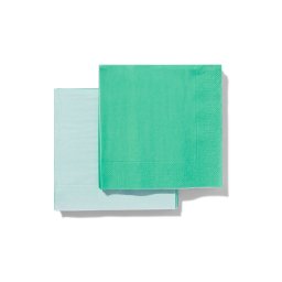 HEMA Servetten 24x24 Blauw - 20 Stuks