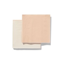 HEMA Servetten Beige Duo 24x24cm