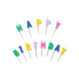 HEMA Taartkaarsjes Happy Birthday