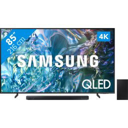 Samsung QLED 4K 85Q60D (2024) + Barre de Son