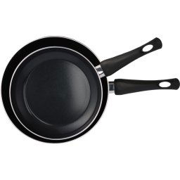 BK Brilliant Set de Poêles à Frire 24 + 28 cm
