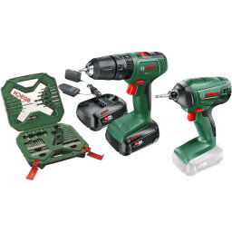 Bosch DIY Set Combiné Impact sans Fil 2 Pièces