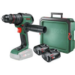 Bosch AdvancedImpact 18 V-80 + Batterie 2,5 Ah (2x) + SystemBox S