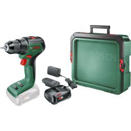 Bosch UniversalDrill 18 V-60 + Batterie 2,5 Ah (1x) + Systembox S
