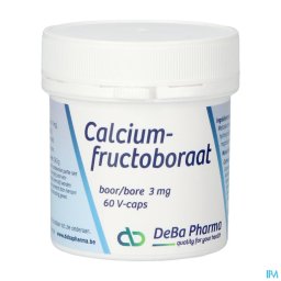 Deba Pharma Calciumfructoboraat 60 Capsules