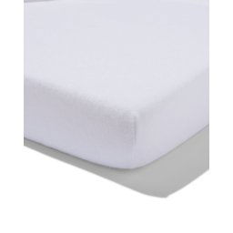 HEMA Splittopper Hoeslaken Molton 180x200/210 (wit)