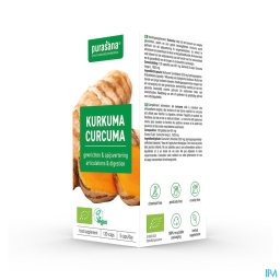 Purasana Vegan Kurkuma Bio Caps 120
