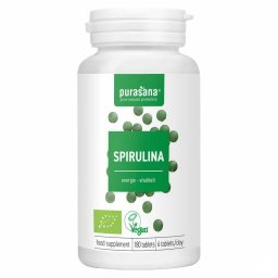 Purasana Vegan Spirulina Bio Tabl 180