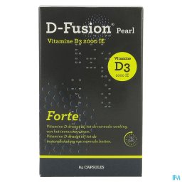 D-Fusion Pearl 2000 84 Capsules