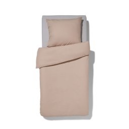 HEMA Dekbedovertrek Zacht Katoen 140x200/220 Taupe (taupe)