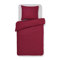 HEMA Dekbedovertrek 140x200/220cm Zacht Katoen Rood (rood)