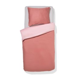 HEMA Dekbedovertrek 140x200/220cm Satijn Roze (roze)
