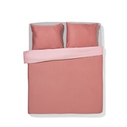 HEMA Dekbedovertrek 200x200/220cm Satijn Roze (roze)