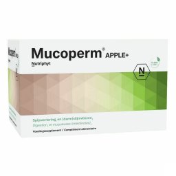 Nutriphyt Mucoperm Apple+ Voedingssupplement Spijsvertering En (darm) Slijmvliezen 60 Zakjes 240g