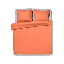 HEMA Dekbedovertrek 240x200/220cm Zacht Katoen Sunburn (terra)