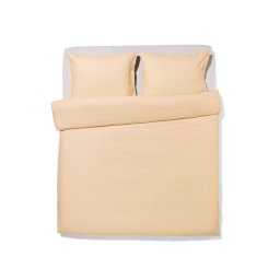051 Dekbedovertrek 200x200/220cm Flanel Strepen Beige (beige)