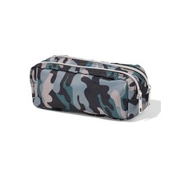 HEMA Etui Dubbele Rits Camo