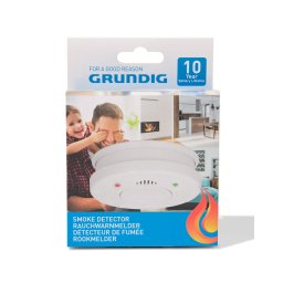 GRUNDIG Grundig Rookmelder Met 10 Jaar Batterijduur