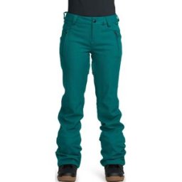 Volcom - Pantalon de snow imperméable et respirant - Genus Stretch Pant W Atlantic Deep pour Femme - Taille M - Vert