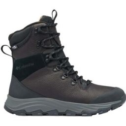 Columbia - Bottes imperméables d'hiver - Expeditionist Extreme Black Grill pour Homme en Cuir - Taille 40 - Noir