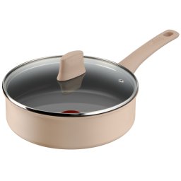 Tefal Tefal Hapjespan Ø24cm Keramisch PFAS-vrij Met Deksel