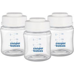 Canpol babies Bottle Set шише за съхранение на кърма 0 m+ 3x120 мл.