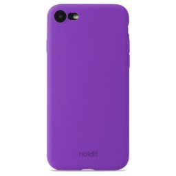 Гръб Holdit Silicone Case за iPhone 7/8/SE - Тъмно Лилав