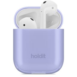 Калъф Holdit Seethru Case за AirPods - Лилав