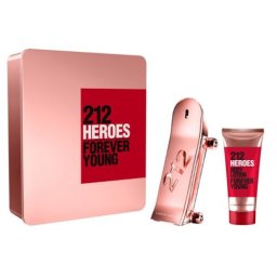 Carolina Herrera 212 Heroes Forever Young for Her EDP 80 ml + Body Lotion 100 ml комплект за жени
