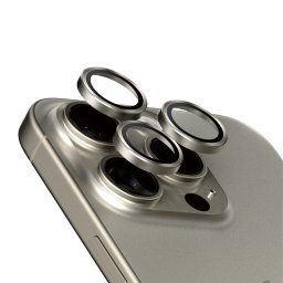 Протектор за камера PanzerGlass Titanium Hoops за Iphone15 Pro/15 Pro Max - Titanium