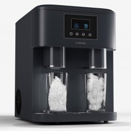 Klarstein IceAge Crush, машина за кубчета лед, 2 размера, натрошен лед (Crush Ice- ICE5- bl)