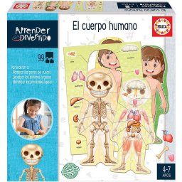 Образователна игра Educa Човешкото тяло, 99 части