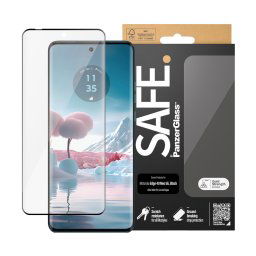 Стъклен протектор Safe за Motorola Moto Edge 40 5G/ Edge 40 Neo 5G UWF - Черен