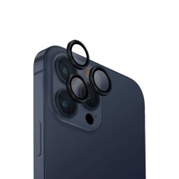 Стъклен протектор за камера за Apple iPhone 15 Pro/15 Pro Max Dark Blue