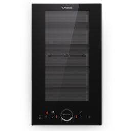 Klarstein Delicatessa Domino Prime, вграден индукционен плот, 2 зони, 3500 W, самостоятелен (CP4-Delica-Prime-30B)