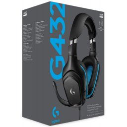 Слушалки Logitech G432 (981-000770) Wired