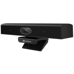 Видеоконферентна камера Sandberg SNB-134-25, Full HD, 2 Mpix, MJPEG/H264, USB 2.0, черна