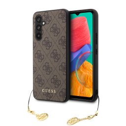 Калъф Guess 4G Charms Case за Samsung Galaxy S23 FE - Кафяв