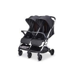 Количка Babify Twin Air Gemelar, удобрена от 22 кг, лека и компактна, светло сива (IP-V44E-6AUG)