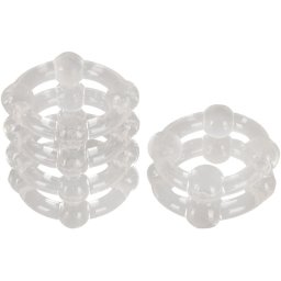 You2Toys Looping комплект пръстени за пенис transparent 2 бр.