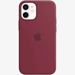 Оригинален калъф Apple Silicone Magsafe Cover за iPhone 12 Mini - Plum, MHKQ3ZM/A