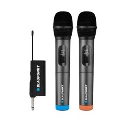 Микрофони Blaupunkt WM60UDB, безжични, 16 канала, черни