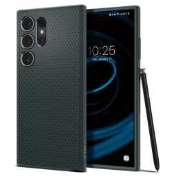 Гръб Spigen Liquid Air за Samsung Galaxy S24 Ultra - Зелен