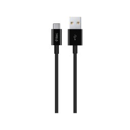 Кабел ttec Type C Charge / Data Cable , 2.0 - Черен