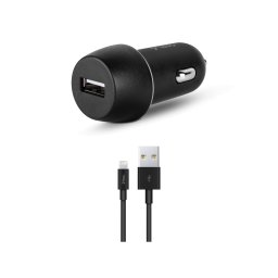 Зарядно 12V ttec Car Charger 10.5 W USB -Lightning - Черно