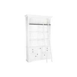 Лавица DKD Home Decor Бял Дървен MDF 137 x 38 x 234 cm