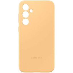 Оригинален гръб Samsung Silicone Cover за Galaxy S23 FE - Apricot, EF-PS711TOE