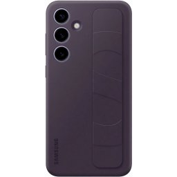 Оригинален гръб Samsung Standing Grip Cover за Galaxy S24 Plus - Тъмно лилав EF-GS926CEE