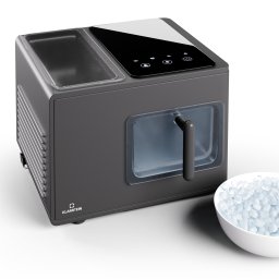 Klarstein Машина за лед, Glacial Pro Nugget, машина за кубчета лед (Tk49-Glacial-bl-15kg)